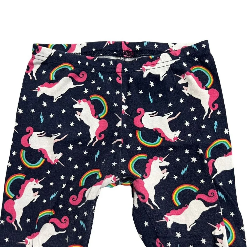 Carter's 4T 3-Piece Unicorns & Rainbows Pajamas Set